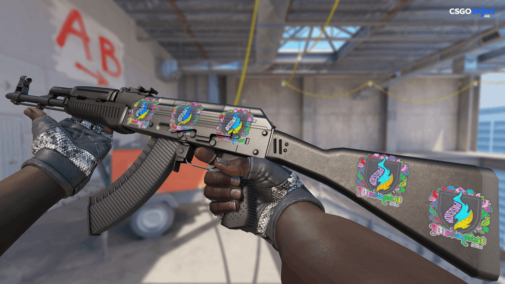 Sticker | Passion UA (Holo) | Budapest 2025 Artwork