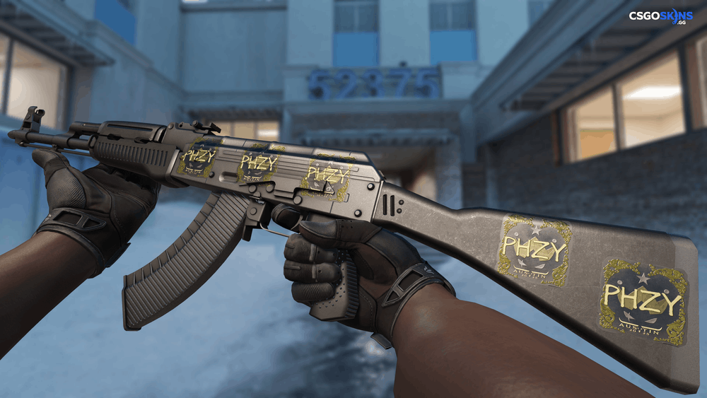 Sticker | phzy (Gold) | Austin 2025 Artwork