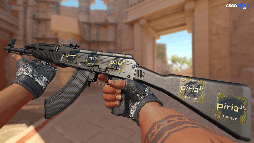 Sticker | piriajr (Gold) | Austin 2025 Artwork