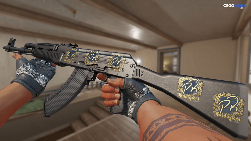 Sticker | PR (Gold) | Budapest 2025 Artwork