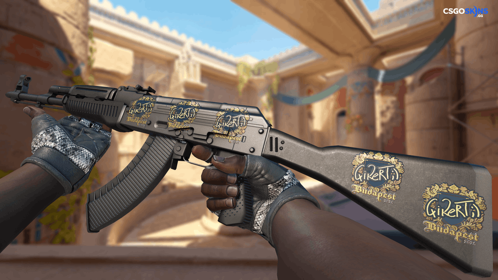 Sticker | qikert (Gold) | Budapest 2025 Artwork