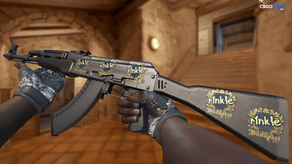 Sticker | r1nkle (Gold) | Budapest 2025 Artwork