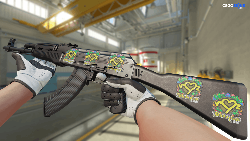 Sticker | ropz (Embroidered) | Budapest 2025 Artwork