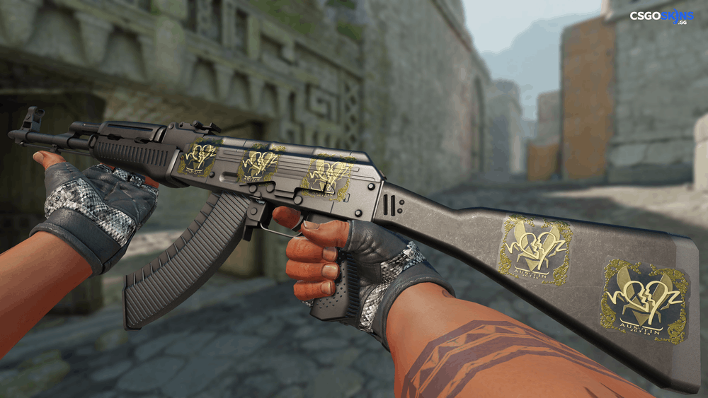 Sticker | ropz (Gold) | Austin 2025 Artwork