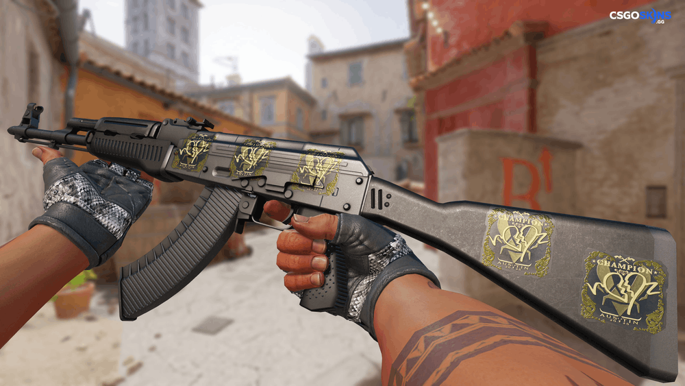 Sticker | ropz (Gold, Champion) | Austin 2025 Artwork