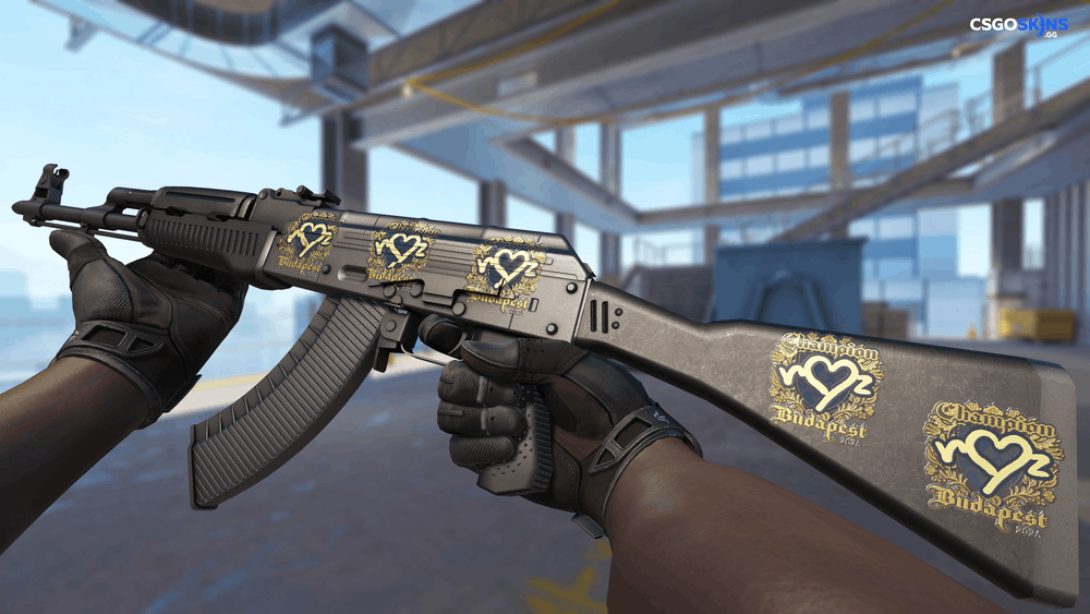 Sticker | ropz (Gold, Champion) | Budapest 2025 Artwork