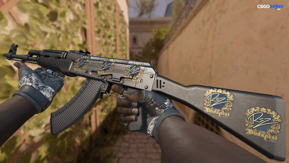 Sticker | REZ (Gold) | Budapest 2025 Artwork