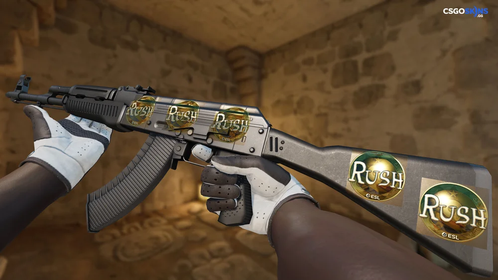 Sticker | RUSH (Gold) | Katowice 2019 Artwork