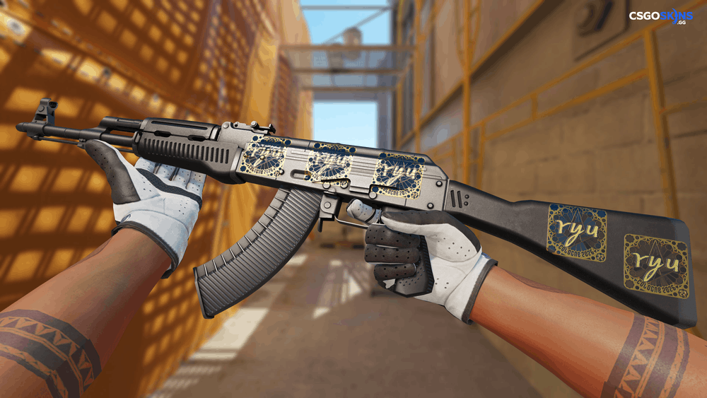 Sticker | ryu (Gold, Ranked) | Cologne 2026 Artwork