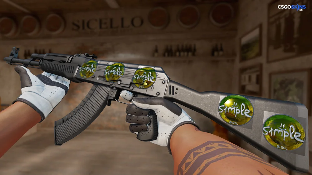 Sticker | s1mple (Foil) | Katowice 2019 Artwork