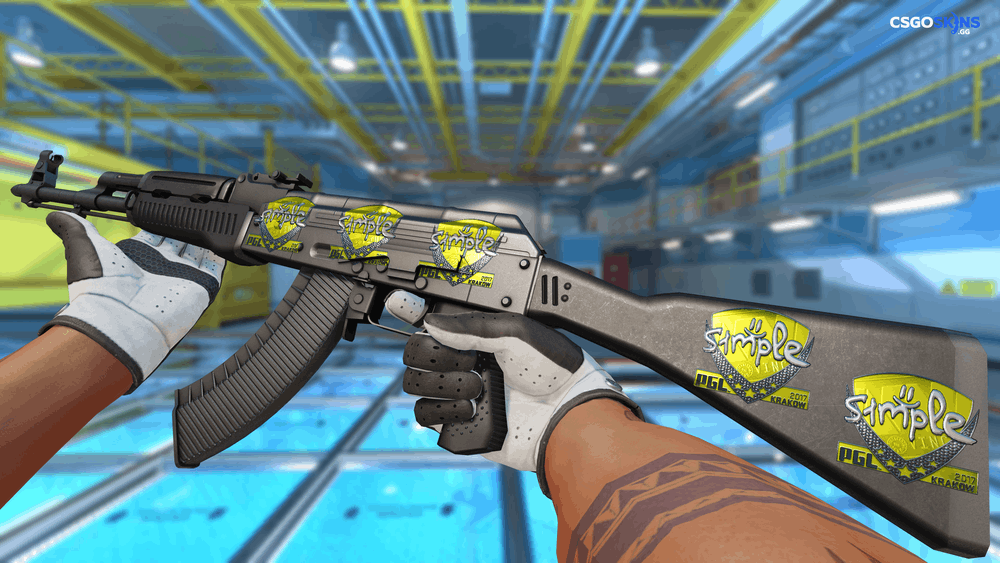 Sticker | s1mple (Foil) | Krakow 2017 Artwork