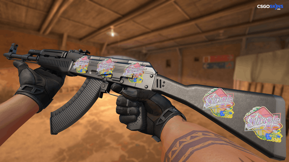 Sticker | s1mple (Glitter) | Rio 2022 Artwork