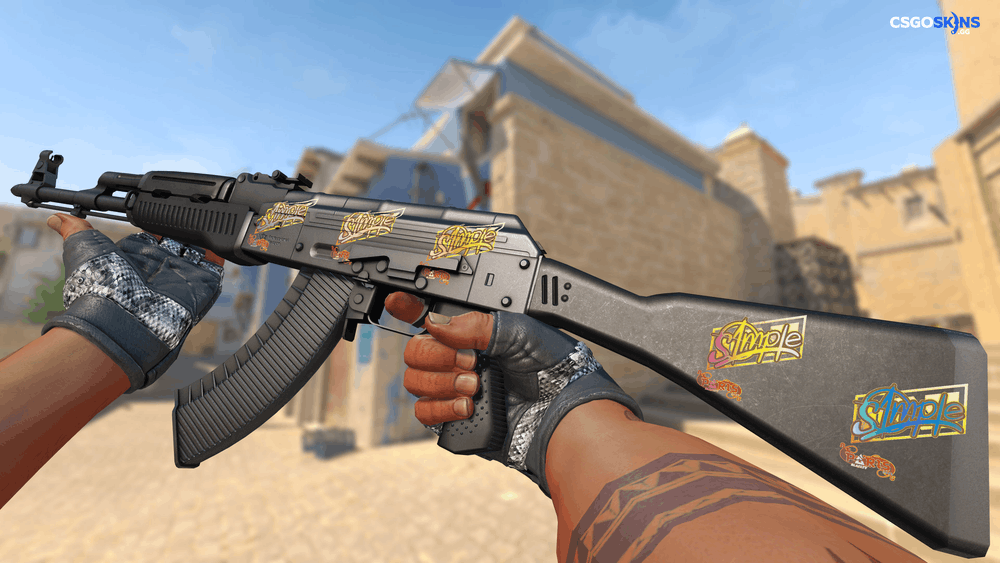 Sticker | s1mple (Holo) | Paris 2023 Artwork