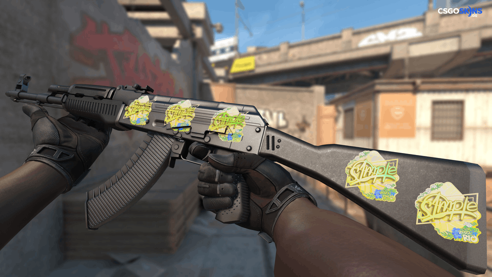 Sticker | s1mple (Holo) | Rio 2022 Artwork