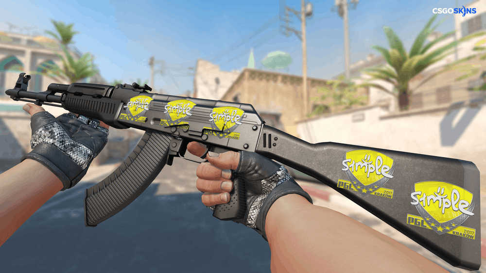 Sticker | s1mple | Krakow 2017 Artwork