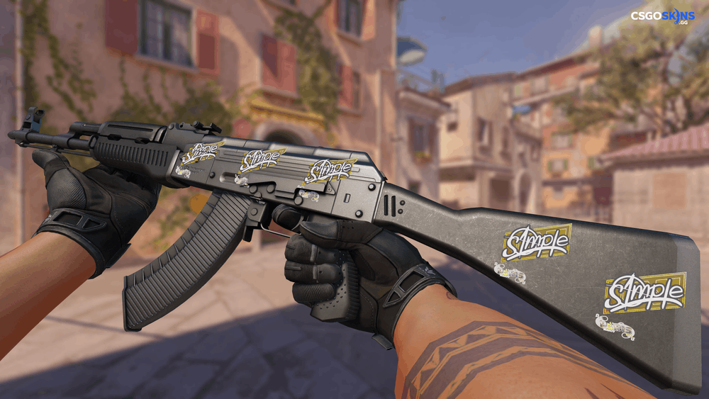 Sticker | s1mple | Paris 2023 Artwork