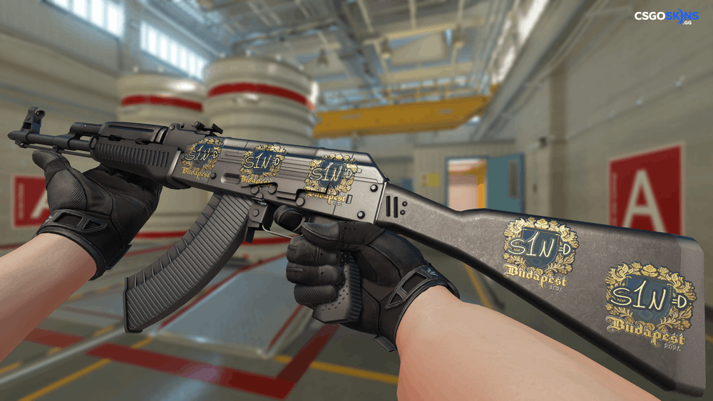 Sticker | s1n (Gold) | Budapest 2025 Artwork