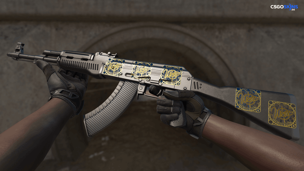 Sticker | woxic (Gold, Ranked) | Cologne 2026 Artwork