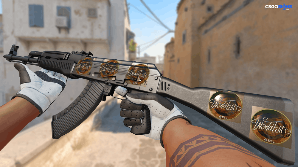 Sticker | WorldEdit (Gold) | Katowice 2019 Artwork