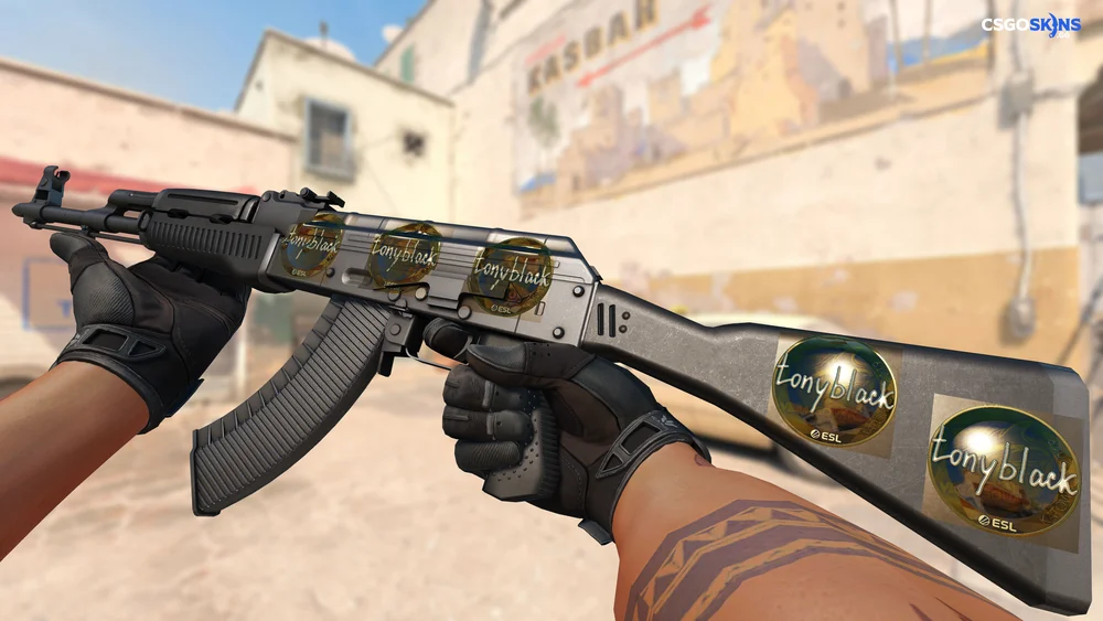Sticker | tonyblack (Gold) | Katowice 2019 Artwork