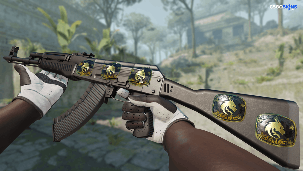 Sticker | Team Spirit (Gold) | Austin 2025 Artwork