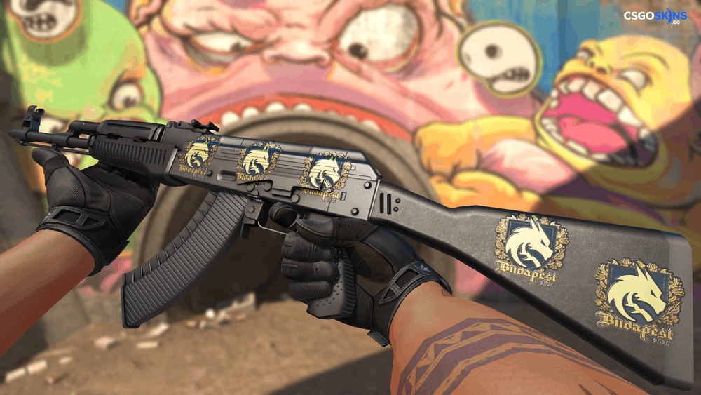 Sticker | Team Spirit (Gold) | Budapest 2025 Artwork