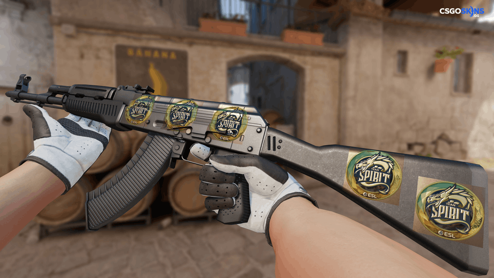 Sticker | Team Spirit (Gold) | Katowice 2019 Artwork