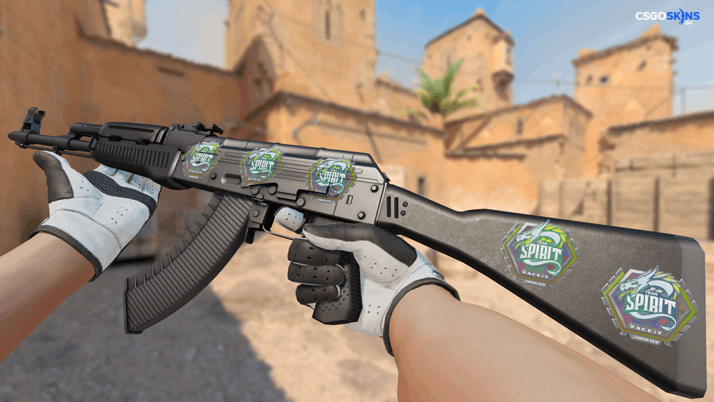 Sticker | Team Spirit (Holo) | London 2018 Artwork