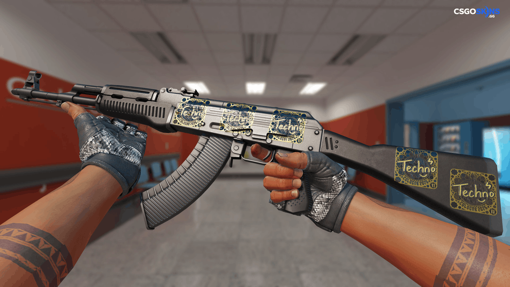 Sticker | Techno4K (Gold, Ranked) | Cologne 2026 Artwork