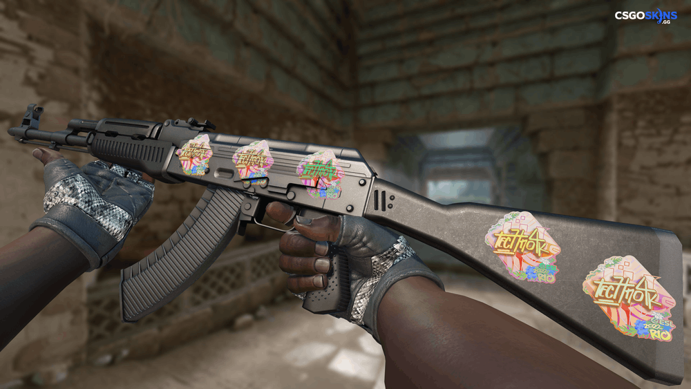 Sticker | Techno4K (Holo) | Rio 2022 Artwork
