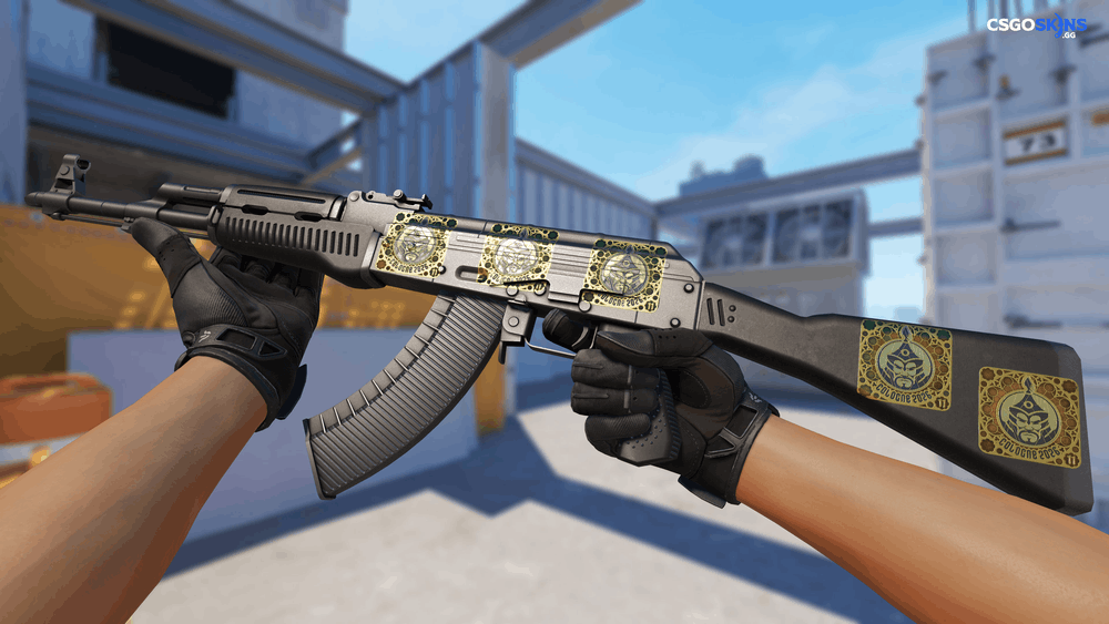 Sticker | The Mongolz (Gold, Ranked) | Cologne 2026 Artwork