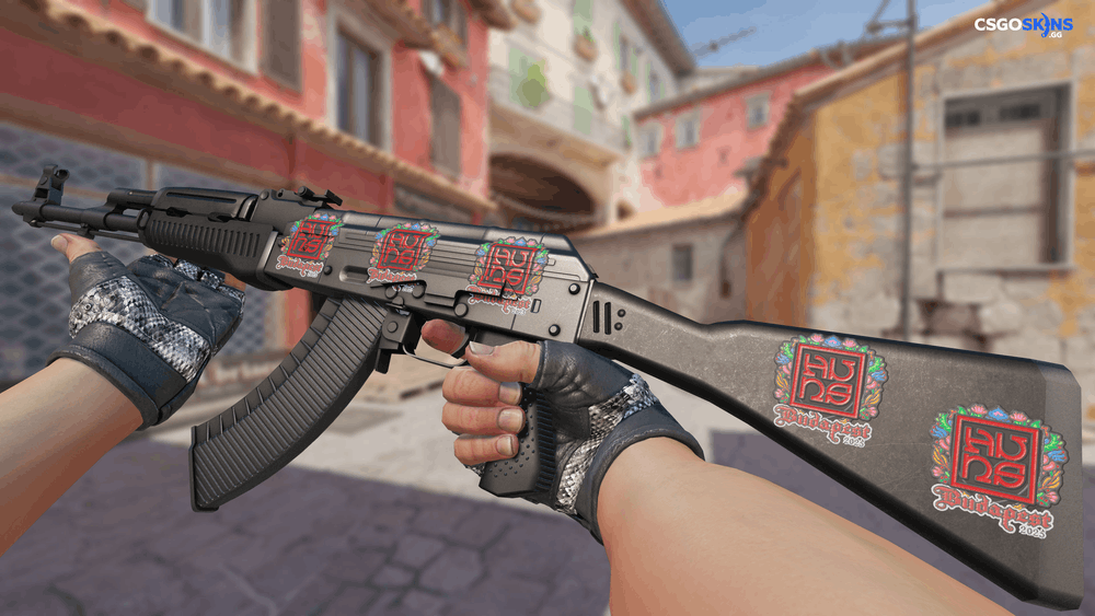 Sticker | The Huns (Embroidered) | Budapest 2025 Artwork