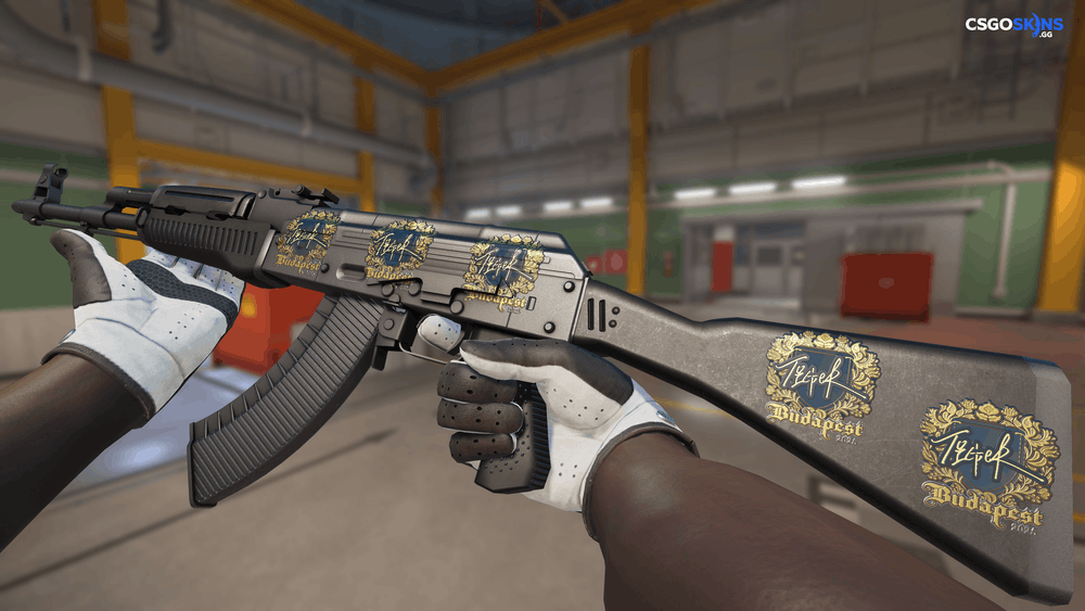 Sticker | Tiger (Gold) | Budapest 2025 Artwork