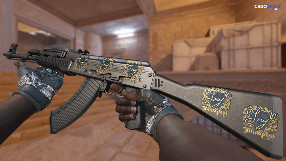 Sticker | TRY (Gold) | Budapest 2025 Artwork