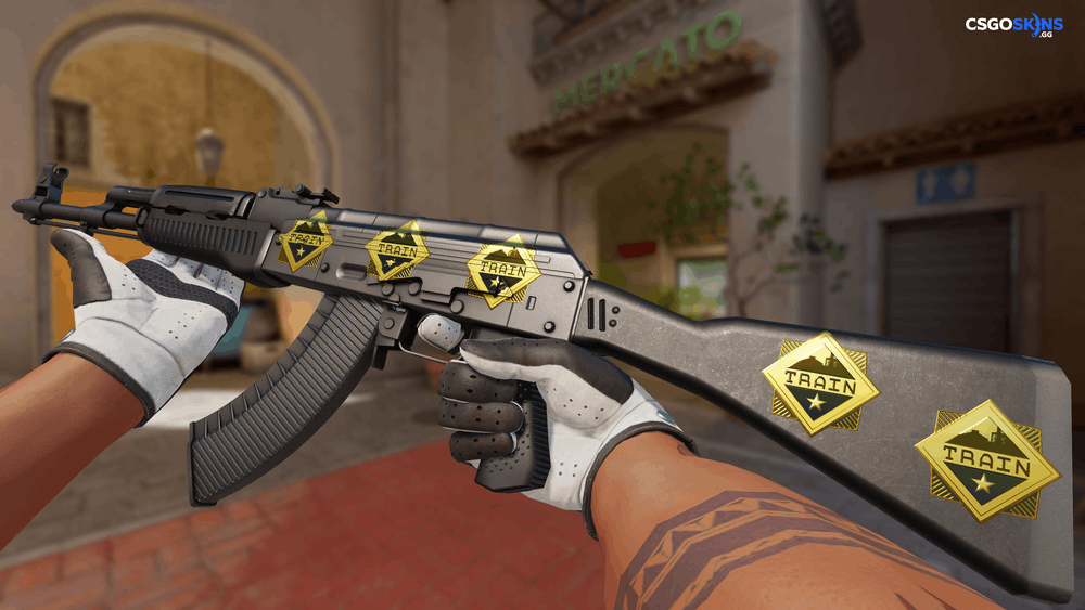 Sticker | Train (Gold) Artwork