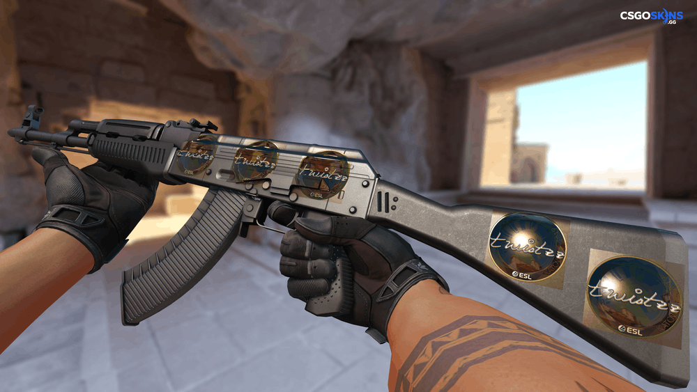 Sticker | Twistzz (Gold) | Katowice 2019 Artwork