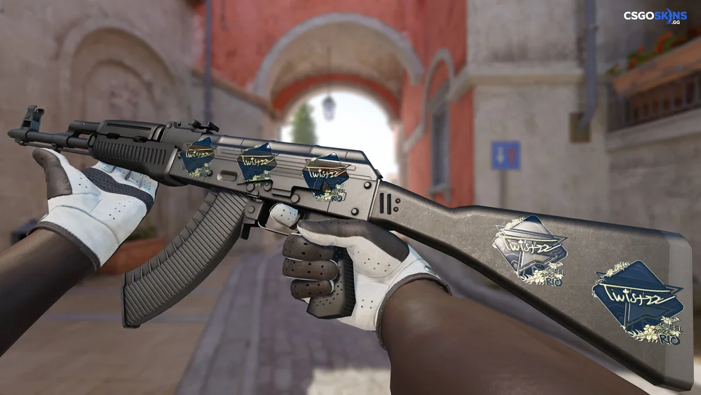 Sticker | Twistzz (Gold) | Rio 2022 Artwork