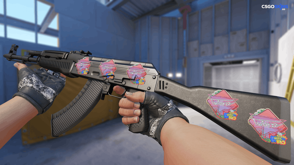 Sticker | Twistzz (Glitter) | Rio 2022 Artwork