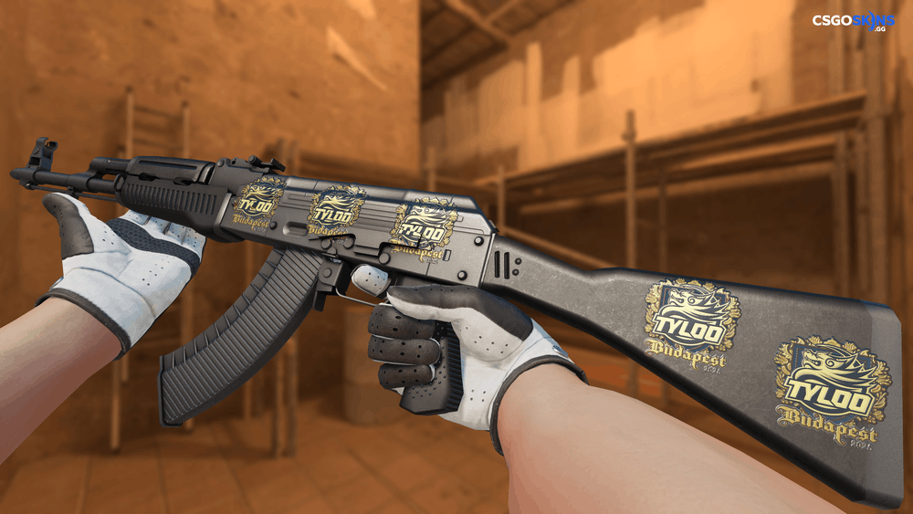 Sticker | TYLOO (Gold) | Budapest 2025 Artwork