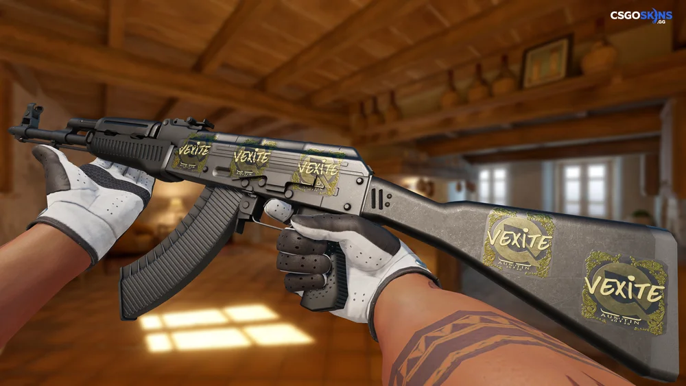 Sticker | vexite (Gold) | Austin 2025 Artwork