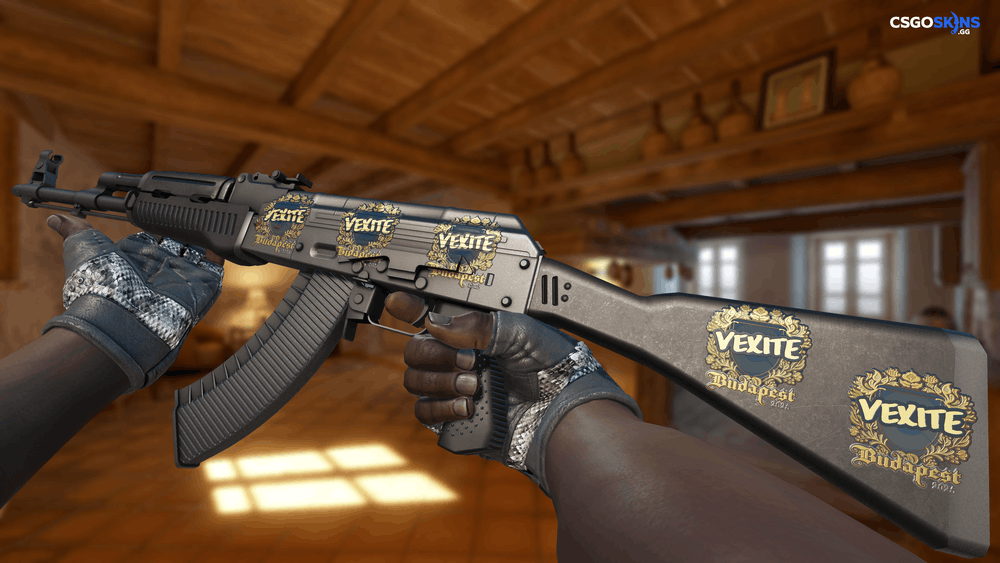 Sticker | vexite (Gold) | Budapest 2025 Artwork