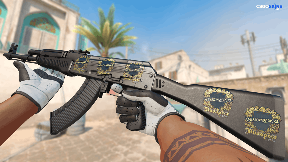 Sticker | venomzera (Gold) | Budapest 2025 Artwork