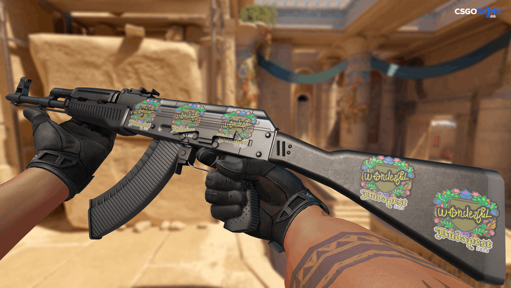 Sticker | w0nderful (Embroidered) | Budapest 2025 Artwork