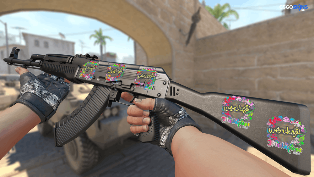 Sticker | w0nderful (Holo) | Budapest 2025 Artwork