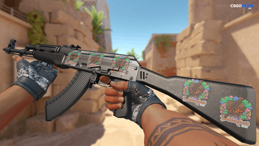 Sticker | XotiC (Embroidered) | Budapest 2025 Artwork