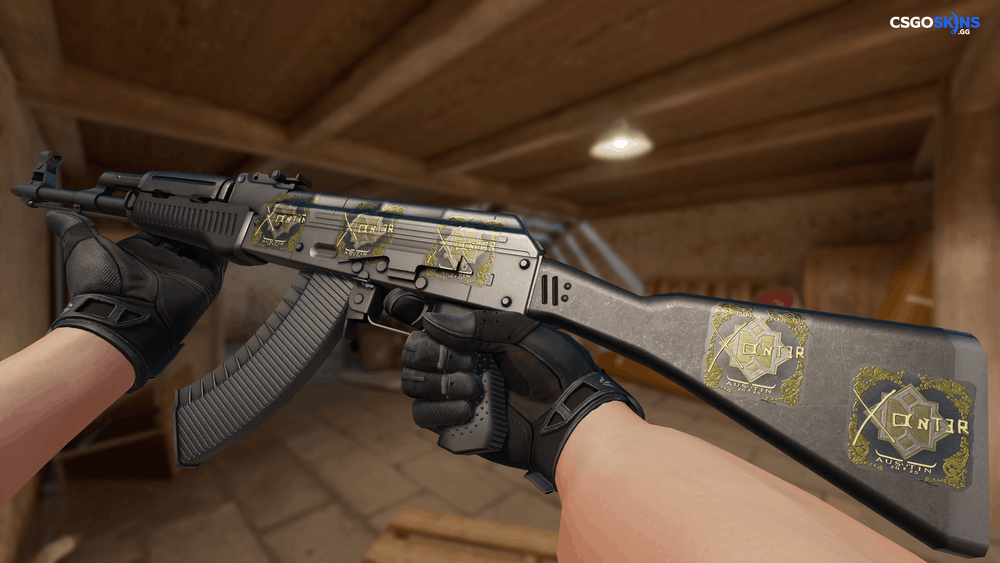 Sticker | Xant3r (Gold) | Austin 2025 Artwork