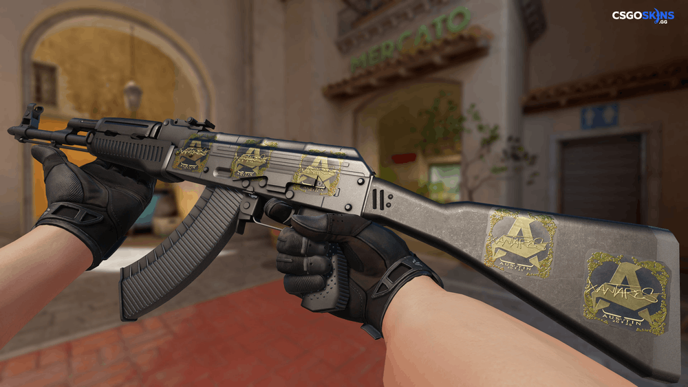 Sticker | XANTARES (Gold) | Austin 2025 Artwork