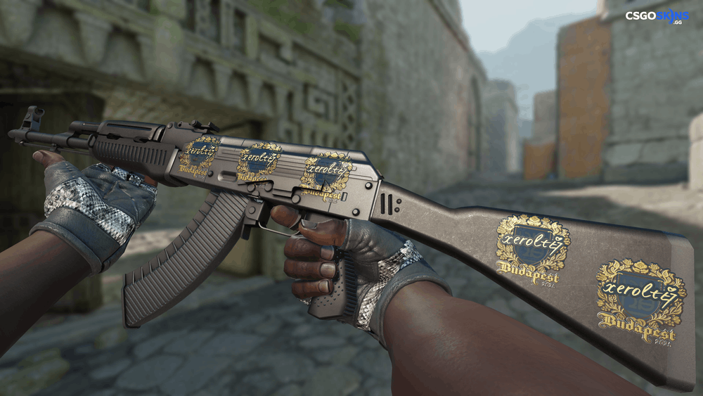 Sticker | xerolte (Gold) | Budapest 2025 Artwork