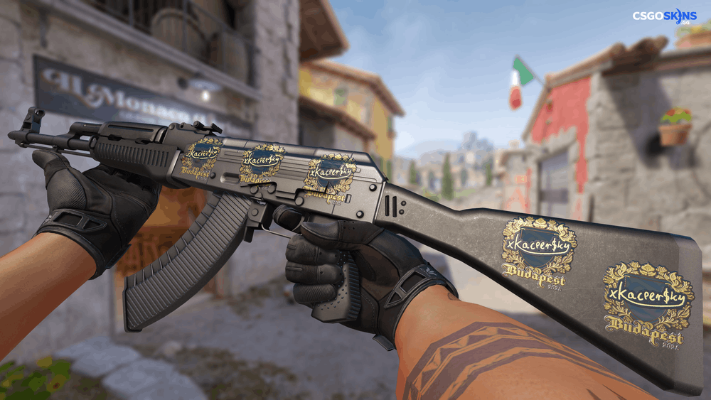 Sticker | xKacpersky (Gold) | Budapest 2025 Artwork