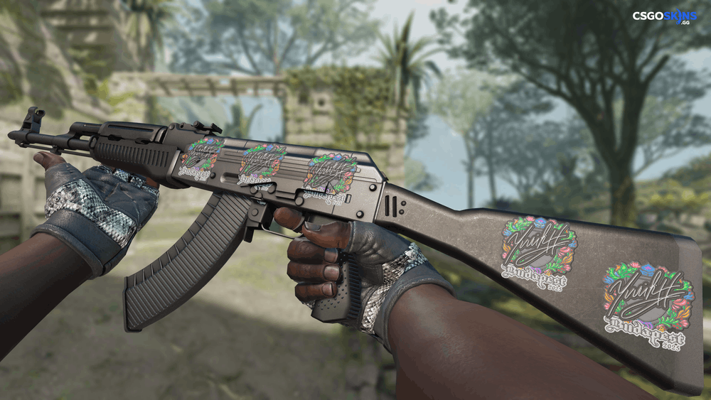 Sticker | yuurih (Embroidered) | Budapest 2025 Artwork